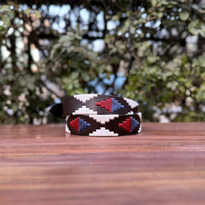 Ceinture en cuir Mencia, qualité supérieure, durable, largeur 35 mm, fil ciré avec boucle en alliage de zinc OEB, cuir véritable - Product Image 2