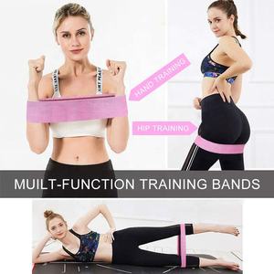 2025 Custom logo Fabric Resistance Bands Non Slip Glute Nude Booty Bands for Legs & Butt Exercise Band <b>Fitness</b> <b>Accessories</b> Gear - Product Image 6