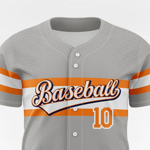 Men Mesh Baseball Jersey Lightweight <b>Athletic</b> Team Uniform Custom Logo Wholesale Supplier - Product Image 4