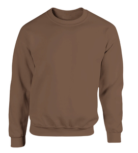 Chemise tissée à manches longues pour homme, couleur unie, style décontracté, manches longues, marron - Product Image 2