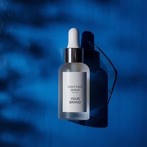Suero Facial Nocturno de Fórmula Personalizada con Niacinamida, Ácido Hialurónico y Vitamina E, Marca Privada, Proveedor al por Mayor - Product Image 2