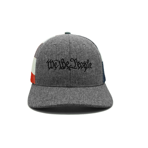 Vietnam Made Trucker Hat with Custom 6 Panel Embroidery Structured Cool Mesh, American Style for Adults, Eye Catching Fashion - Product Image 1