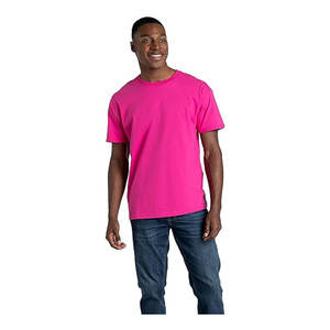 Vente en gros d'usine, t-shirts pour hommes en coton 100% surdimensionnés, col rond, étiquette et logo personnalisés, t-shirts à manches courtes - Product Image 6