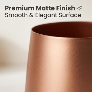 Maceta de Metal Hecha a Mano, Moderna, para Plantas de Interior, Decorativa, para Hogar, Oficina, Sala de Estar, Jardín - Product Image 2
