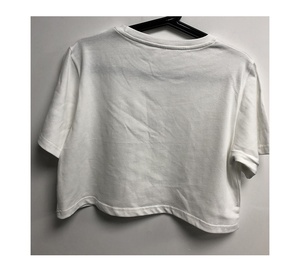 2022ผ้าฝ้าย100% ฤดูร้อนของผู้หญิงเสื้อยืดขายส่ง O คอพืชธรรมดาเสื้อยืดผู้หญิงแขนสั้นเสื้อฤดูร้อน - Product Image 4