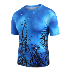 เสื้อยืดผู้ชายคุณภาพสูง ขายดี พิมพ์ลายแบบซับลิเมชั่น น้ำหนักเบา ราคาสมเหตุสมผล เนื้อผ้านุ่ม 100% ผ้าฝ้าย พิมพ์ลายเสื้อยืด - Product Image 4