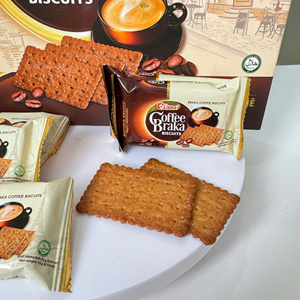 BRAKA Coffee Flavor Crispy Biscuits OEM ODM Private Label Available 150g Bulk From Factory Directly - Product Image 2