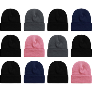 Gorro de Punto de Camuflaje Unisex de Moda, 100% Acrílico, Gorro de Invierno para Adultos de 56-58 cm, Estilo Casual para Exteriores - Product Image 6