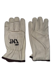 Best Quality Soft Cow Grain Leather Safety <b>Gloves</b> Industrial <b>Driver</b> <b>Gloves</b> Safety <b>Drivers</b> Comfortable Hand Protection Working - Product Image 2