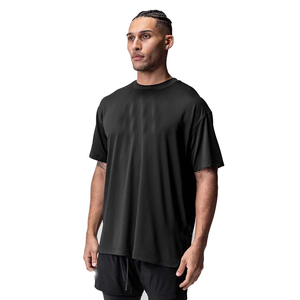 T-shirts pour hommes, vêtements de sport fiables, prix raisonnable, faible MOQ, vêtements de fitness pour la gym. - Product Image 2