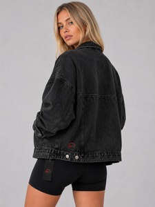 Gilet en jean pour femme, style déchiré, sans manches, léger, boutonné, décontracté, idéal pour le printemps et l'été - Product Image 4