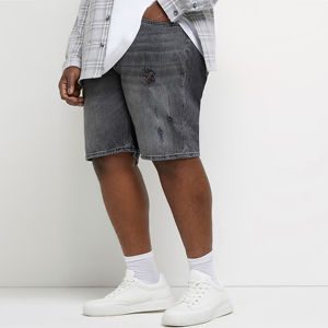 Pantalones Cortos de Mezclilla de Último Diseño y Alta Calidad, con Logotipo Personalizado OEM, Clásicos para Hombre - Product Image 2