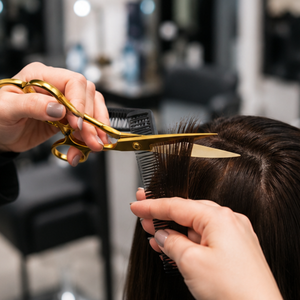 Kit de ciseaux de coiffure professionnels, lames en acier inoxydable, pointe acérée, pour droitiers, manche long, usage en salon - Product Image 5