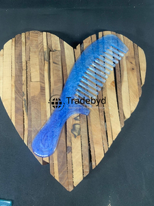 Tradebyd Luxury Handmade Eco-Friendly Fairy Style Resin Hair Comb for Premium Hair Grooming and Beauty Care Solutions - Product Image 3