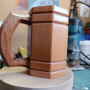 Quality Wood Crafted Drink <b>Cup</b> <b>Wooden</b> Mug for Beverages - Product Image 1