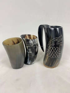 Cuerno Vikingo Genuino para Beber, Hecho a Mano, de Origen Ético, Sellado, Resistente al Agua, Tamaño Personalizado, Etiqueta Privada, Pedido al por Mayor, MOQ Bajo - Product Image 3