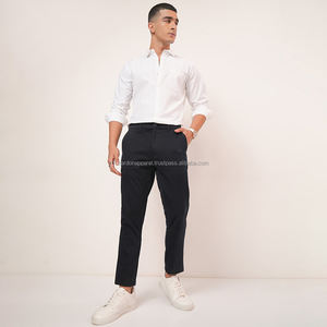 Nardon Apparel Hombres Ligero Transpirable Casual Joggers Deportivo Mid Active Pantalones Bolsillos con cordón Liso Teñido Atlético OEM - Product Image 5