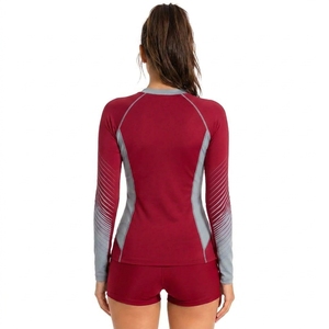 <b>Long</b> Sleeve Bjj Rashguard Custom Logo <b>Women</b> <b>Long</b> Sleeve Printed Rash <b>Vest</b> Surf Sports Rashguard Shirt <b>Top</b> Upf 50+ Rash Guard - Product Image 2