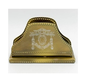 Handmade Stainless Steel Napkin Holder Exclusive Quality Silver And Gold <b>Color</b> <b>Tissue</b> <b>Paper</b> Holder For Top Selling - Product Image 4