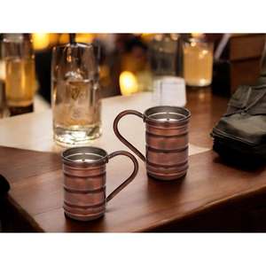 Juego de Jarras de Cerveza de Aleación de Aluminio y Acero Inoxidable, Reutilizables para Whisky, Calidad Premium, Gran Venta, 500 ml - Product Image 1