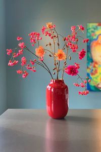 Vase Gold Metal Shelf Vase For Dried Flowers Pots planters Metal Hanging Plant Pot Metal Flower Bucket Copper Flower Pot - Product Image 3