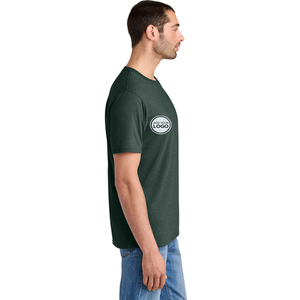 Wholesale Bella Canvas Cotton/<b>Bamboo</b> Fiber Eco-Friendly Quick Dry Regular Fit Silk <b>Screen</b> Printed 220g Men's Crew Neck T-Shirts - Product Image 1