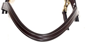 Nouvelle bride en cuir de cheval anglaise personnalisée, dernier design, équipement de bride en cuir de cheval, prix de gros - Product Image 6