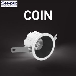 Tùy chỉnh nhôm trần ánh sáng sâu chống chói lõm <span class=keywords><strong>Led</strong></span> Downlight cho trong nhà tuya ZigBee thông minh xuống ánh sáng Tường rửa - Product Image 2