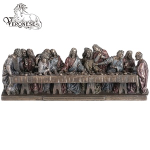 Figura de Resina de Natividad Pintada a Mano de Diseño Europeo Religioso de Lujo VERONESE para Decoración del Hogar - Product Image 5
