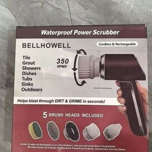 Handheld Cordless Rechargeable Spinning Power Scrubber TV-Featured Cordless Cleaning Equipment - Product Image 2