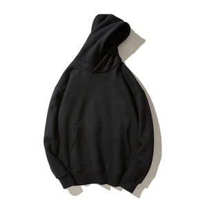 Sweat à capuche uni en molleton de coton épais pour garçons, sweat à capuche en coton de qualité supérieure pour hommes - Product Image 2