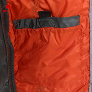 เสื้อแจ็คเก็ตพัฟเฟอร์แบบสั่งทำพิเศษสำหรับผู้ชาย ยี่ห้อ Ryan Pro Gear ผลิตจากผ้าระบายอากาศได้ดี พร้อมโลโก้แบบกำหนดเองและซิปปิด - Product Image 6