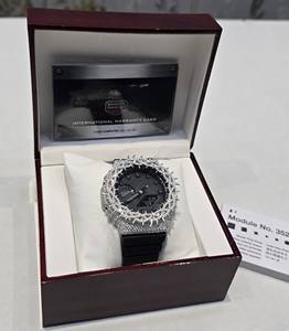 Montre Buss Collection avec Lunette en Acier Inoxydable, Verre Saphir, Résistance à l'Eau 20 BAR, Design Épingle de Rose GA2100 du Fabricant d'Origine - Product Image 1