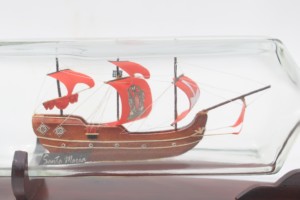 BARCO PEQUEÑO DE MADERA ARTESANAL, VINTAGE Y ECOLÓGICO, EN BOTELLA DE VINO RECTANGULAR, CON UNA AMPLIA GAMA DE OPCIONES DE MODELOS DE BARCO - Product Image 6