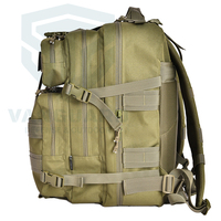 Sac à dos tactique extérieur 35L MOLLE respirant et durable avec fermeture éclair pour camping et randonnée, personnalisé en usine, vente en gros, Indonésie