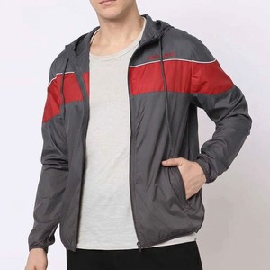 New Style Mens Retro Stripe Hooded Windbreaker <b>Jacket</b> <b>Lightweight</b> Casual Outdoor Sports Coat Modern Zip Up <b>Running</b> Streetwear - Product Image 4