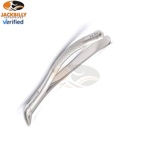 Jeu de 2 forceps d'extraction dentaire dentelés 150S et 151S – Instruments médicaux pour extraction dentaire, chirurgie buccale, usage éducatif - Product Image 3