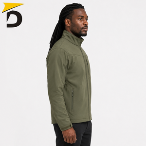 Chaqueta con Capucha para Hombre DARSA IMPEX, Material Transpirable, Resistente a la Intemperie, Ecológica, para Invierno y Actividades al Aire Libre - Product Image 3