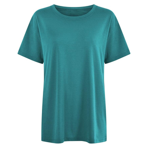 T-shirt respirant de qualité supérieure pour femmes grandes tailles, motif imprimé avec logo de marque, idéal pour l'été – Fournisseur d'usine - Product Image 1
