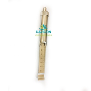 Instruments chirurgicaux orthopédiques jauge de profondeur manuelle 0mm à 60mm en acier inoxydable la base du succès chirurgical - Product Image 1