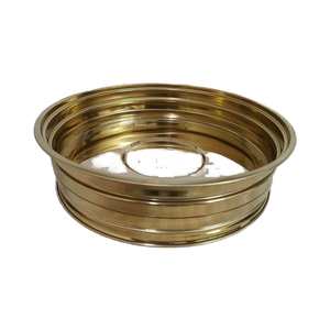 PREMIUM DELUXE GOLD PVD COATED HOLY COMMUNION SINGLE TRAY 40 CUPS LID STAINLESS STEEL GOLD FINISH CHURCH USE MICROWAVE UNSAFE - Product Image 3