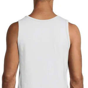 Camiseta sin mangas para hombre, 100% transpirable y de secado rápido, con bolsillo personalizado y estampado. - Product Image 5