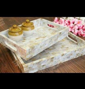 Plateau en os incrusté pour hôtels et restaurants, qualité supérieure, par faizacraft, plateaux décoratifs - Product Image 6