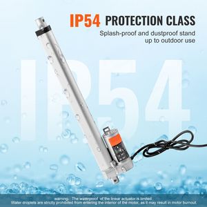Attuatore Lineare 12V 12 Pollici ad Alto Carico 330 libbre/1500N 0,19 pollici/s con Staffa di Montaggio e Cilindri - Product Image 4