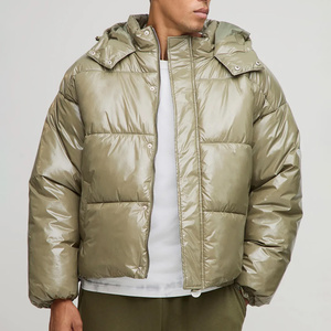 OEM Custom Outdoor Puffer Coat Hooded Insulated Style for Wholesale Buyers Factory Bulk Production - Product Image 1