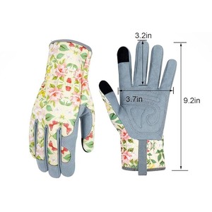 Guantes de Jardinería para Mujer, Talla Grande, Compatibles con Pantalla Táctil, Resistentes a Pinchazos, Guantes de Trabajo, Equipo de Protección - Product Image 4