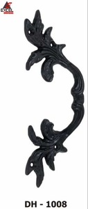 Manija de Puerta de Hierro Fundido, Diseño de Palanca de Fricción, Herrajes para Puertas y Ventanas - Product Image 2