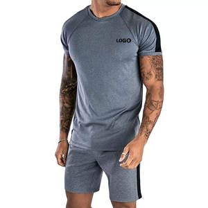 Ensemble de t-shirts d'été pour homme, coupe slim, manches courtes, 100% coton respirant, haute qualité, nouvelle opportunité. - Product Image 3