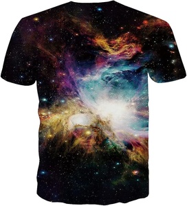 T-shirts d'été pour hommes du fournisseur direct d'usine, 100 % coton peigné, séchage rapide, respirants, motifs personnalisables - Product Image 4