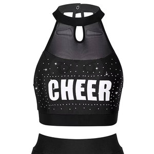 Uniforme de cheerleading 100% polyester, vente en gros, best-seller, dernier design, fabriqué au Pakistan, à vendre - Product Image 4
